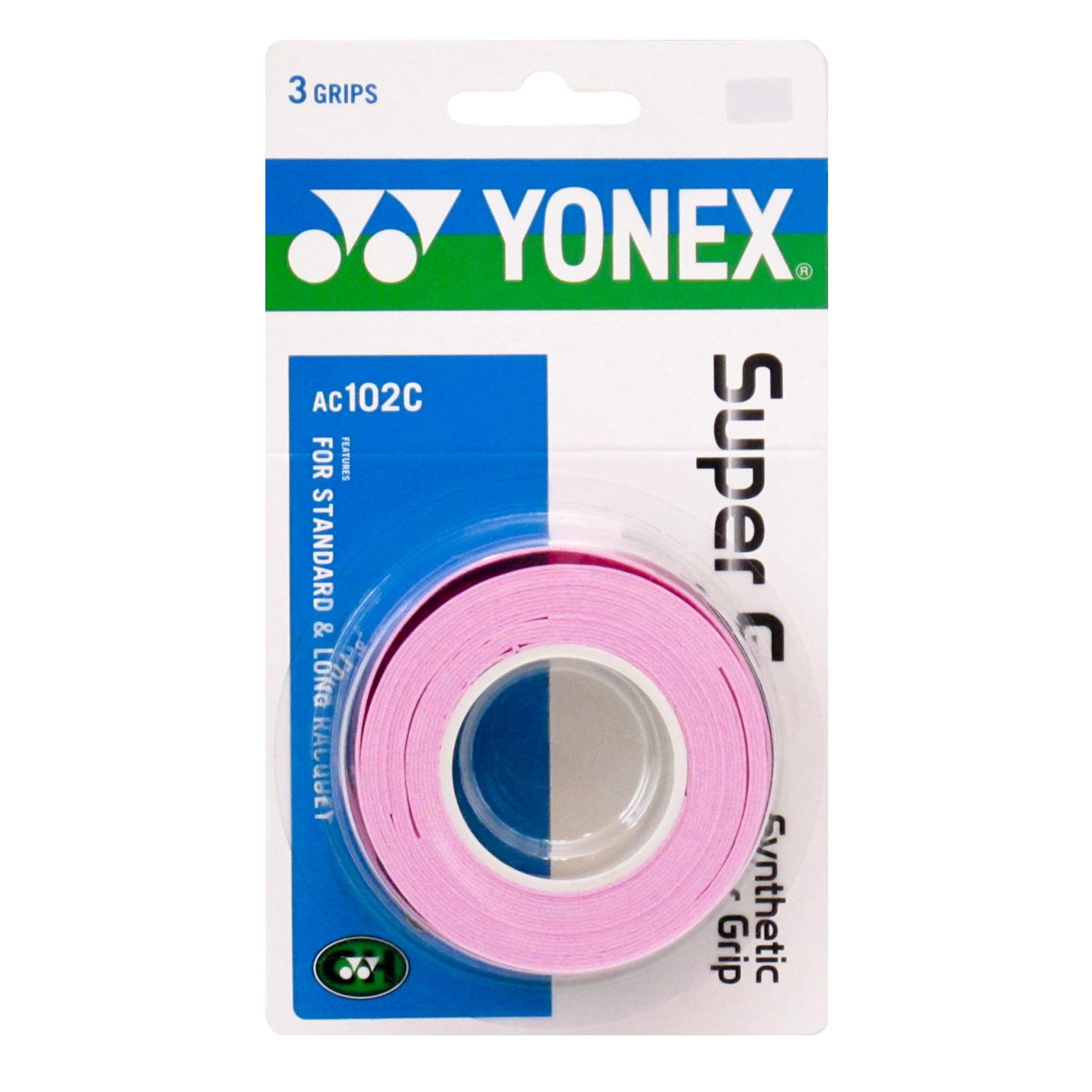 Обмотка намотка для ракетки Yonex Super Grap AC102EX-3 (3шт.) French Pink