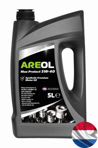 AREOL | AREOL Max Protect 5W-40 Масло моторное, Синтетическое, 5 л