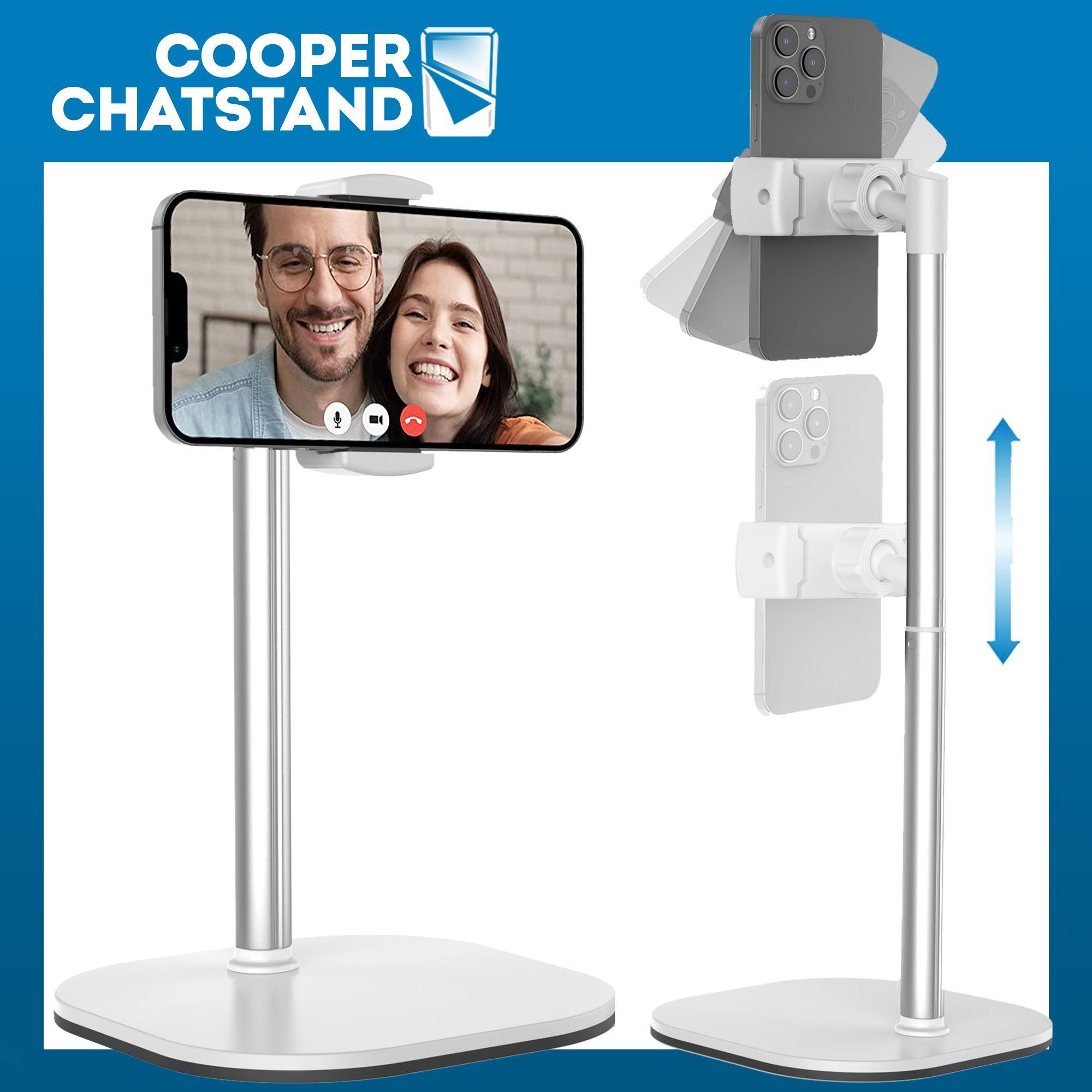 Cooper ChatStand / Подставка для телефона настольная регулируемая с высотой от 24-36 см, умный штатив для телефона, кронштейн и держатель для смартфонов