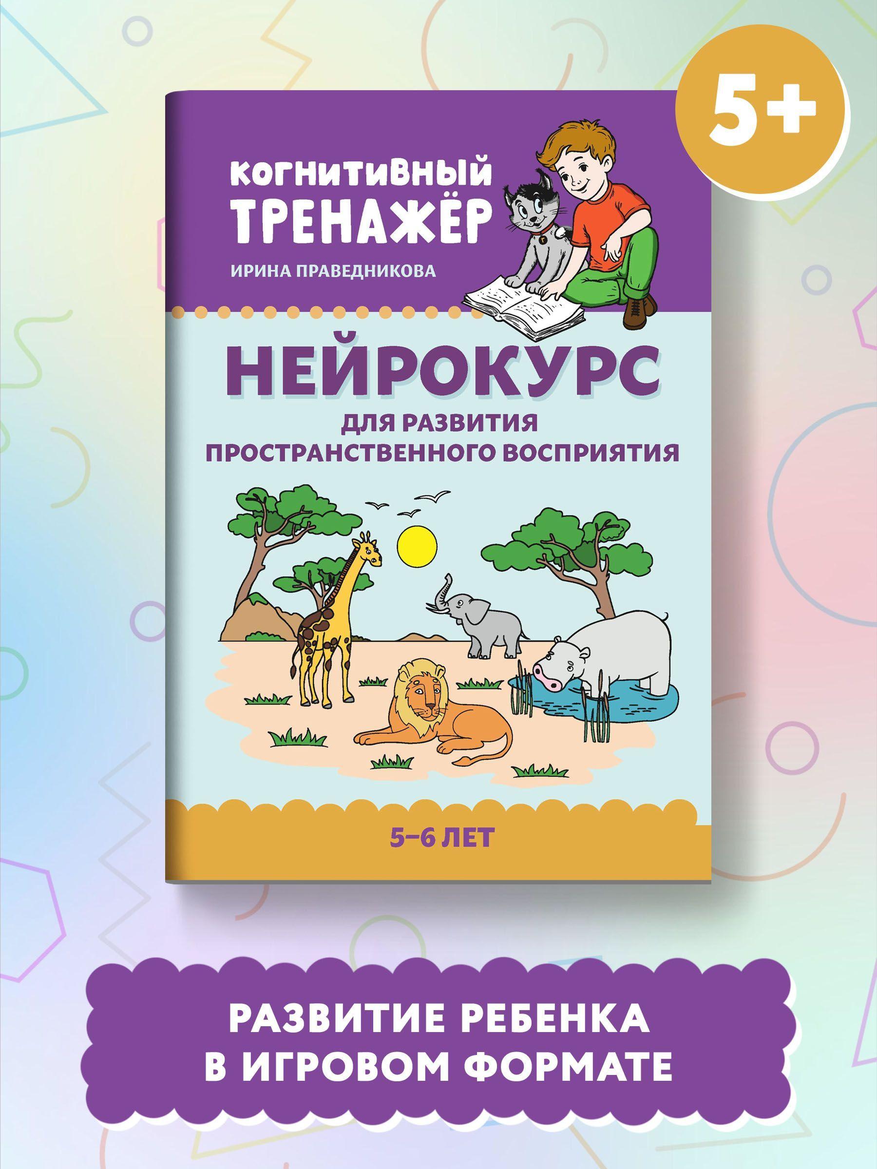 Нейрокурс для развития пространственного восприятия: 5-6 лет | Праведникова Ирина Игоревна