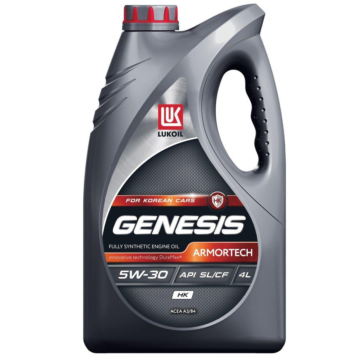 ЛУКОЙЛ (LUKOIL) GENESIS ARMORTECH HK 5W-30 Масло моторное, Синтетическое, 4 л