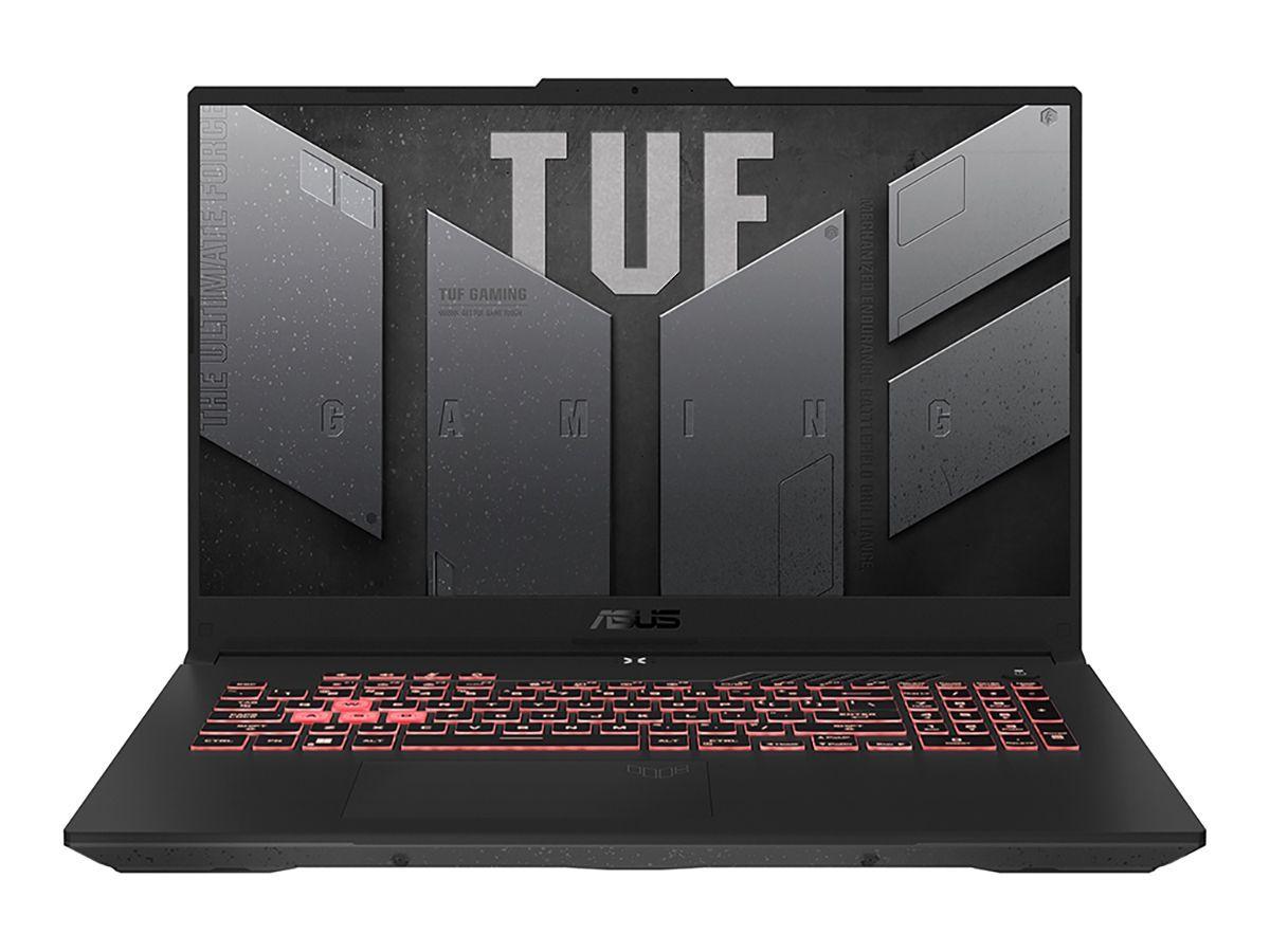 ASUS TUF Gaming A17 2023 FA707NU-HX070 Игровой ноутбук 17.3", AMD Ryzen 5 7535HS, RAM 16 ГБ, SSD 1000 ГБ, NVIDIA GeForce RTX 4050 для ноутбуков (6 Гб), Без системы, (90NR0E35-M003R0), серый, Русская раскладка