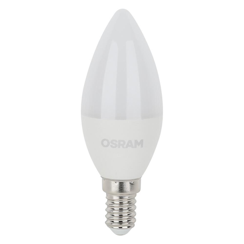 Лампа светодиодная Osram Е14 4000К 7 Вт 600 Лм 230 В свеча матовая