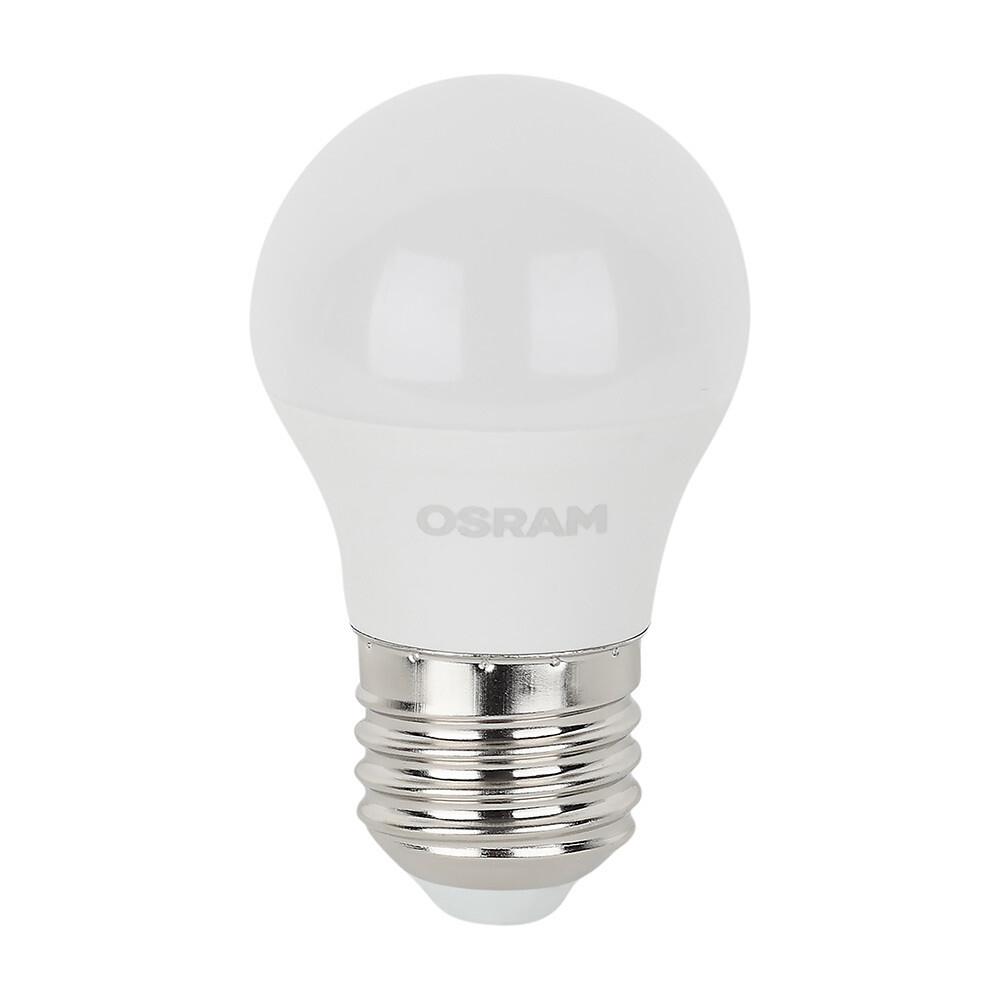 Лампа светодиодная Osram Е27 4000К 7 Вт 600 Лм 230 В шар матовая