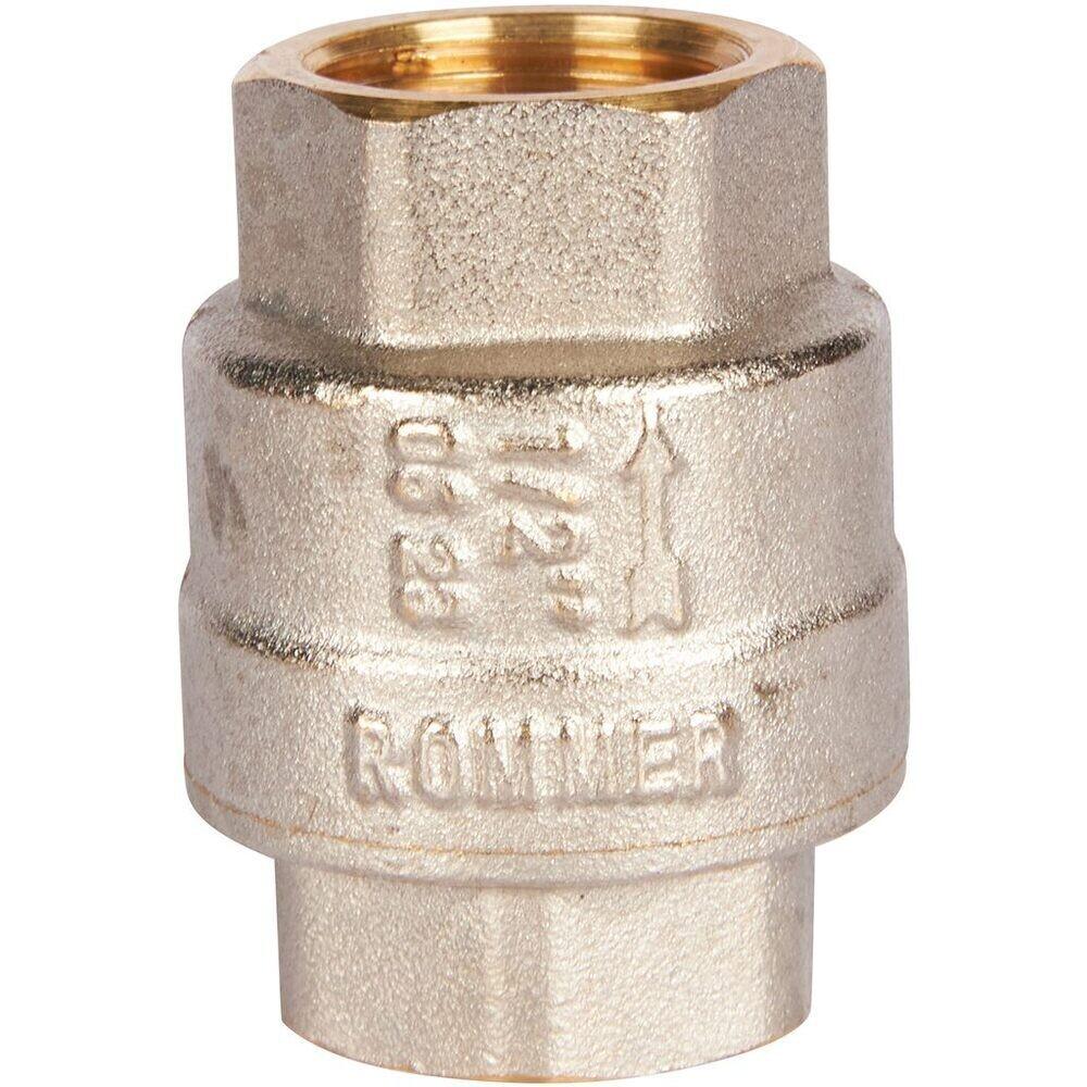 Клапан обратный Rommer 1/2 ВР(г) х 1/2 ВР(г) (RVC-0002-000015)