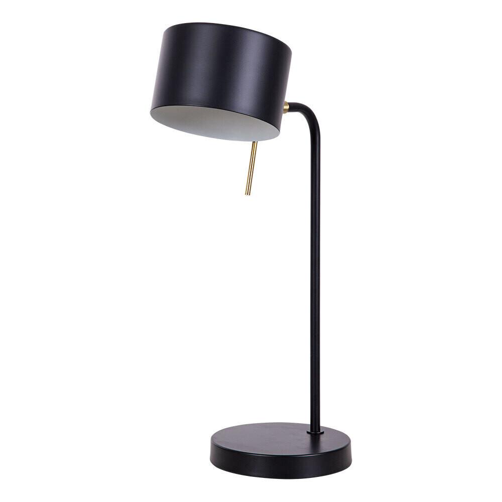 Лампа настольная E14 40 Вт Arte Lamp Sebastian (A7051LT-1BK)