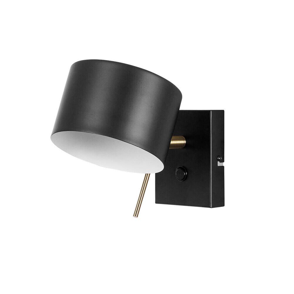 Бра Arte Lamp Sebastian E14 40 Вт 220 В черное IP20 (A7051AP-1BK)