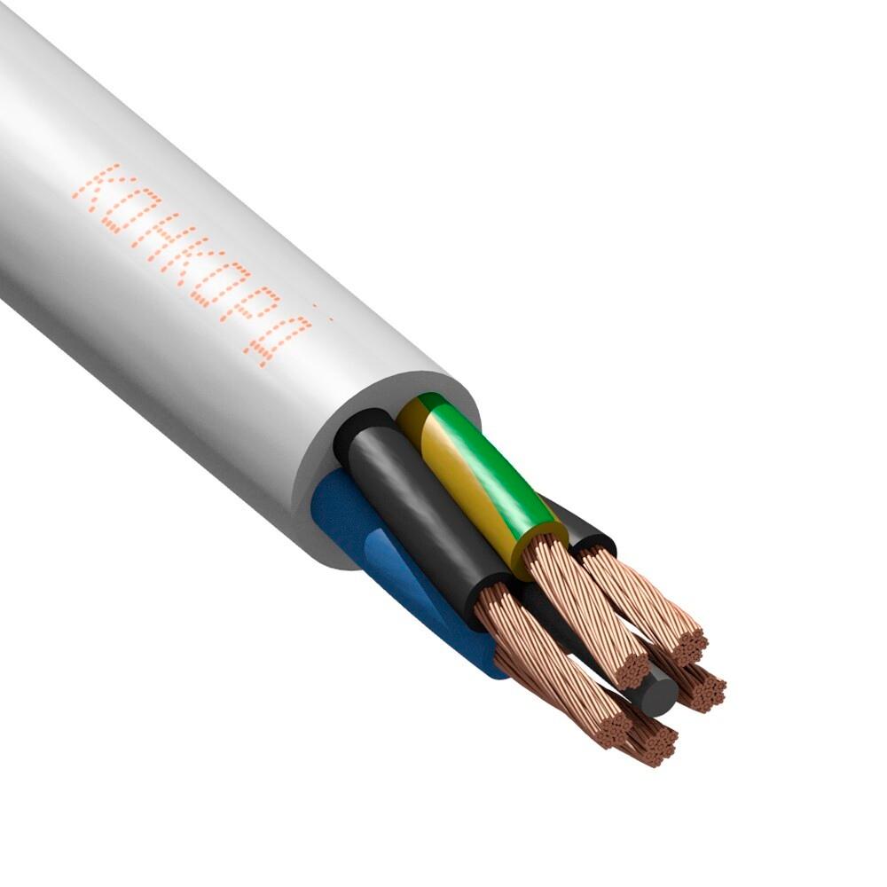 Провод Конкорд ПВС 4х6 барабан