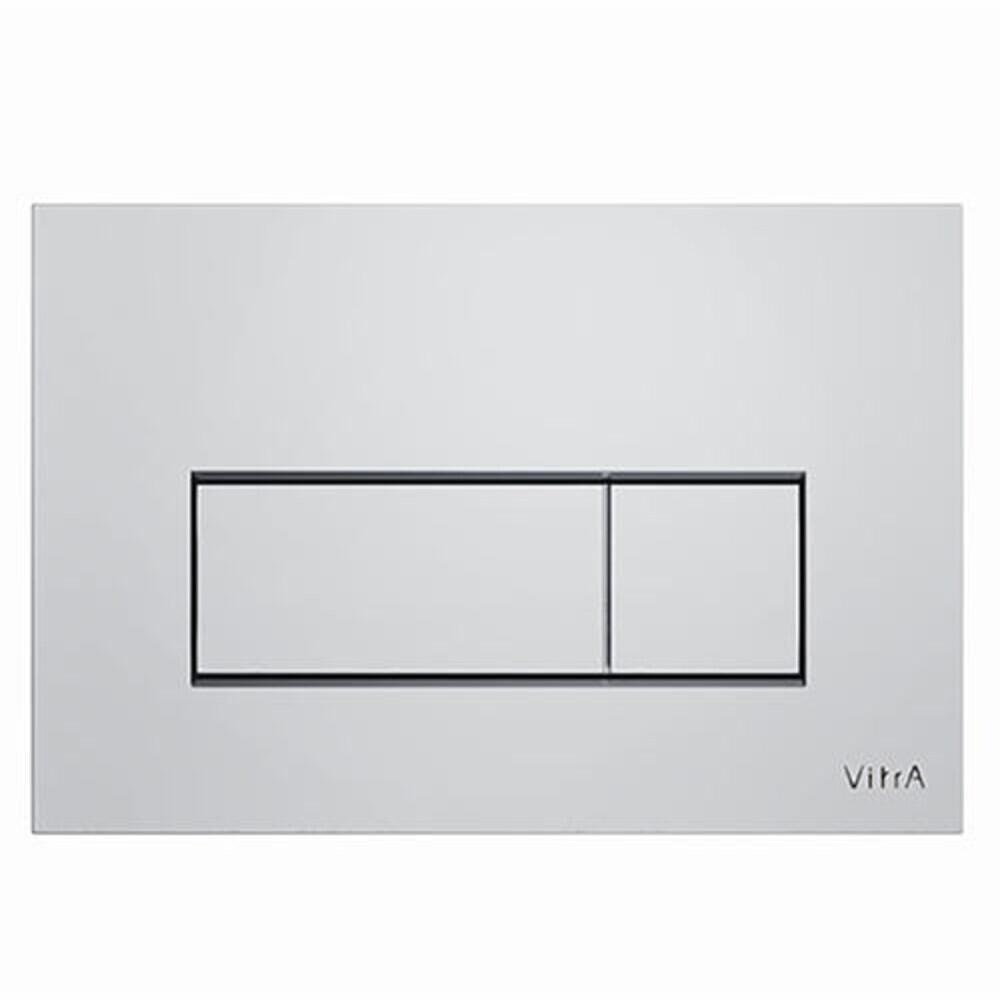 Клавиша смыва для инсталляций Vitra Root Square хром (740-2380)