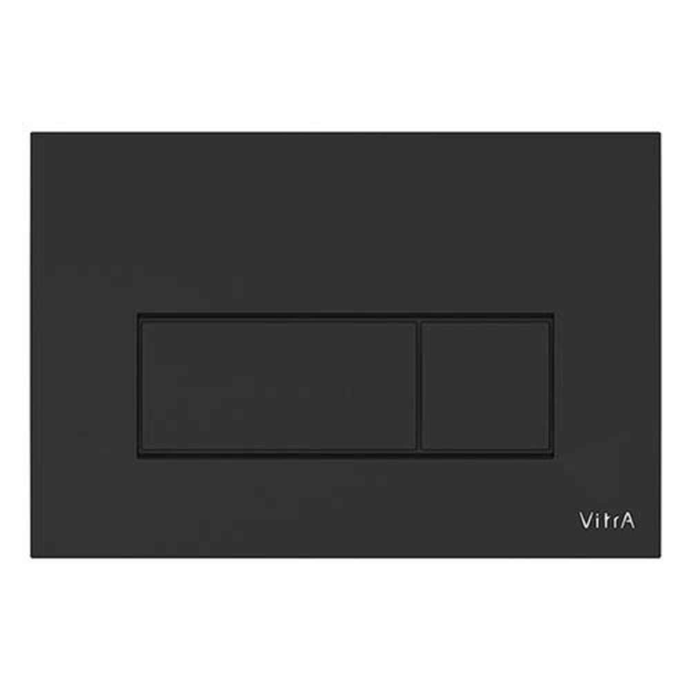 Клавиша смыва для инсталляций Vitra Root Square черная матовая (740-2311)