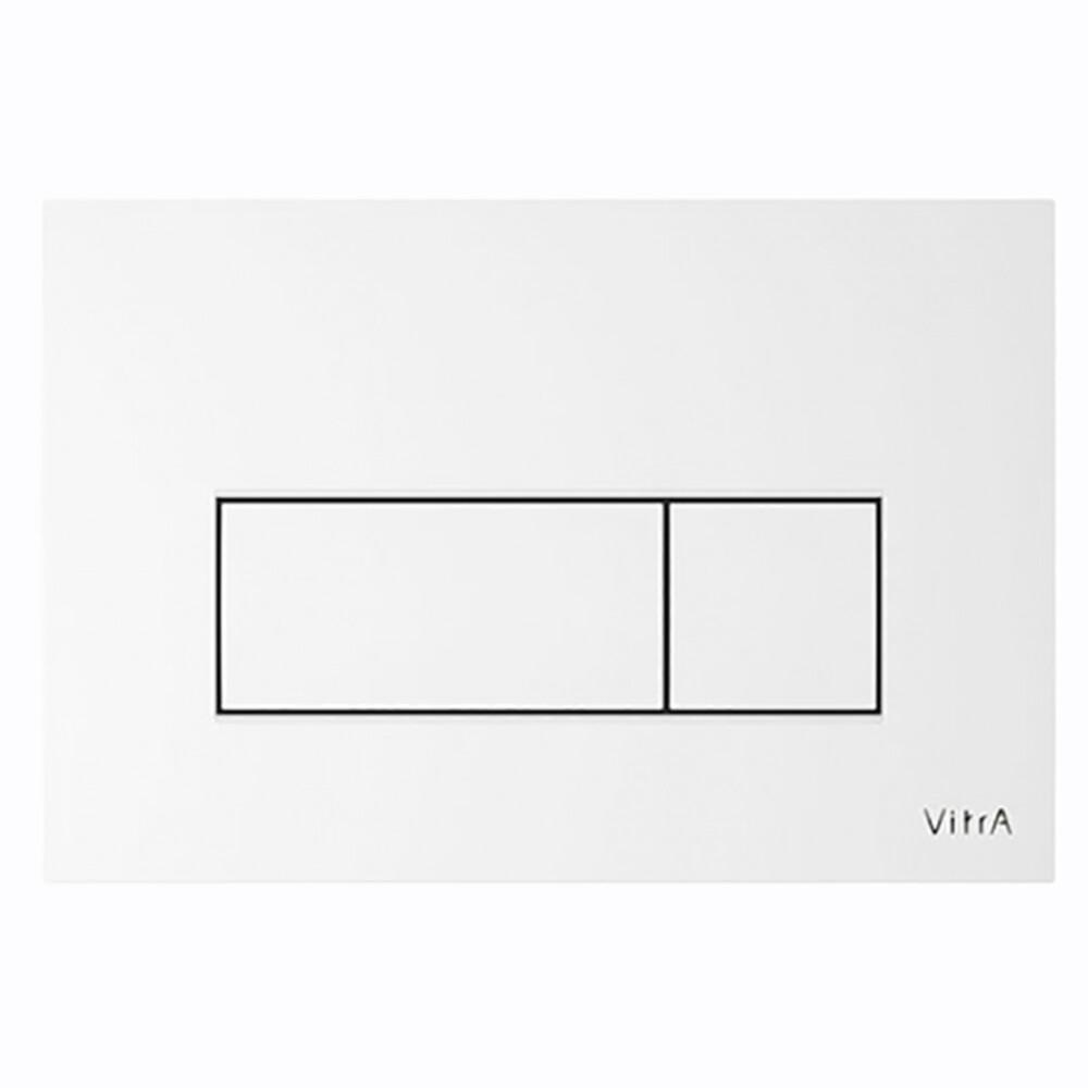 Клавиша смыва для инсталляций Vitra Root Square белая (740-2300)