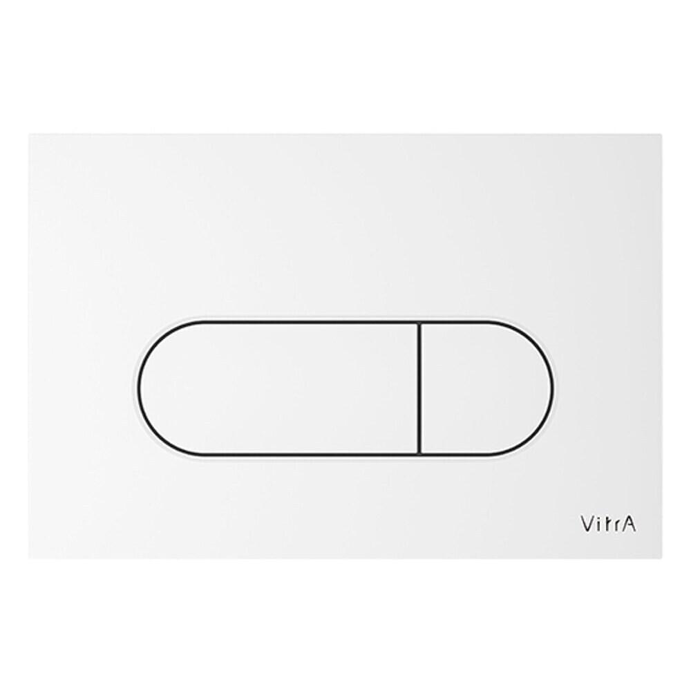 Клавиша смыва для инсталляций Vitra Root Round белая (740-2200)