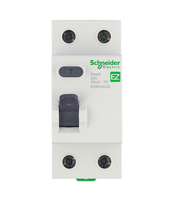 УЗО Schneider Electric Easy9 25А 30 мА 2P тип AC 4,5 кА (EZ9R34225)