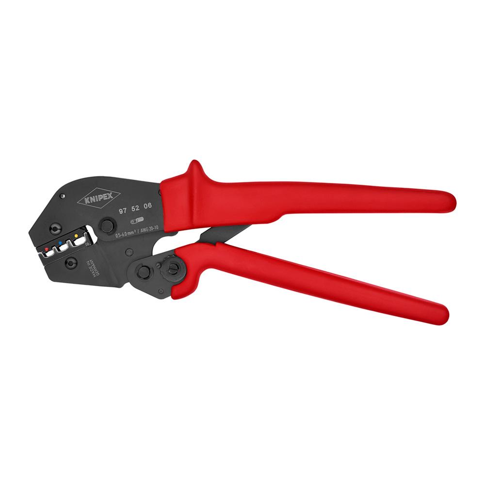 Пресс-клещи Knipex для обжима наконечников 0,5-6 кв.мм (KN-975206)