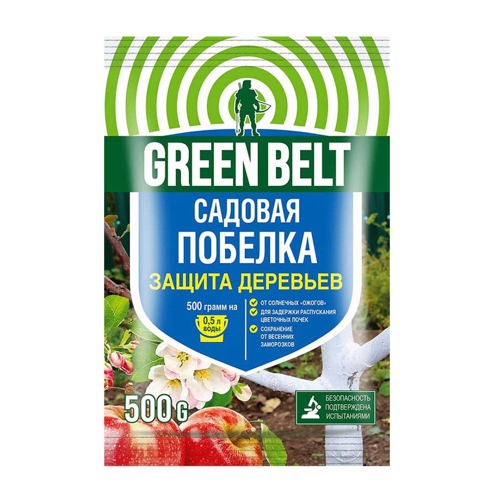 Средство для защиты растений от солнечных ожогов и болезней Green Belt побелка садовая 500 г