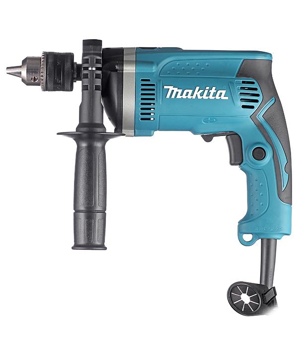 Дрель ударная Makita HP1630 710 Вт ключевой патрон