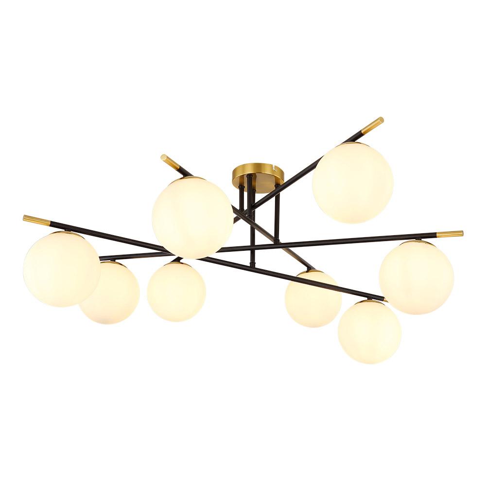 Люстра потолочная Arte Lamp Alcor E14 320 Вт 16 кв.м (A2224PL-8BK)