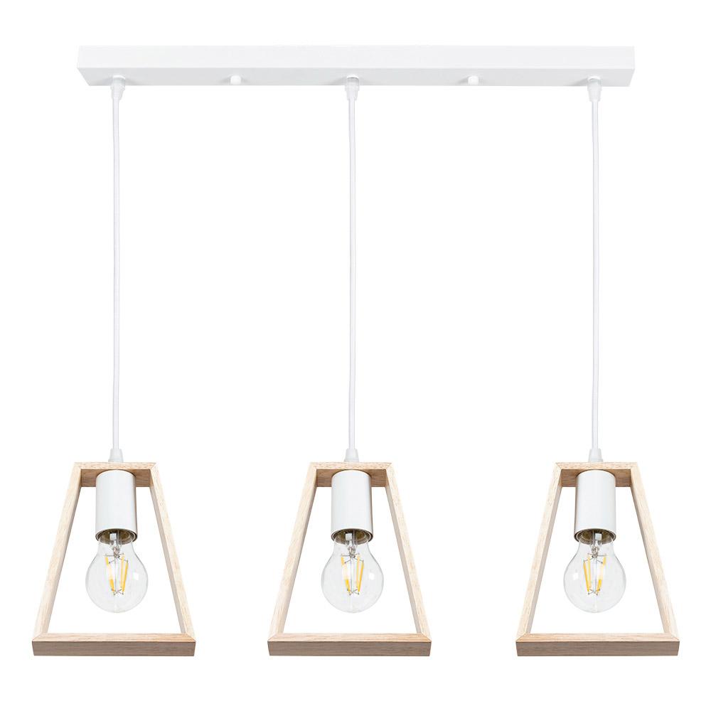 Светильник подвесной Arte Lamp Brussels E27 480 Вт 8 кв.м белый IP20 (A8030SP-3WH)