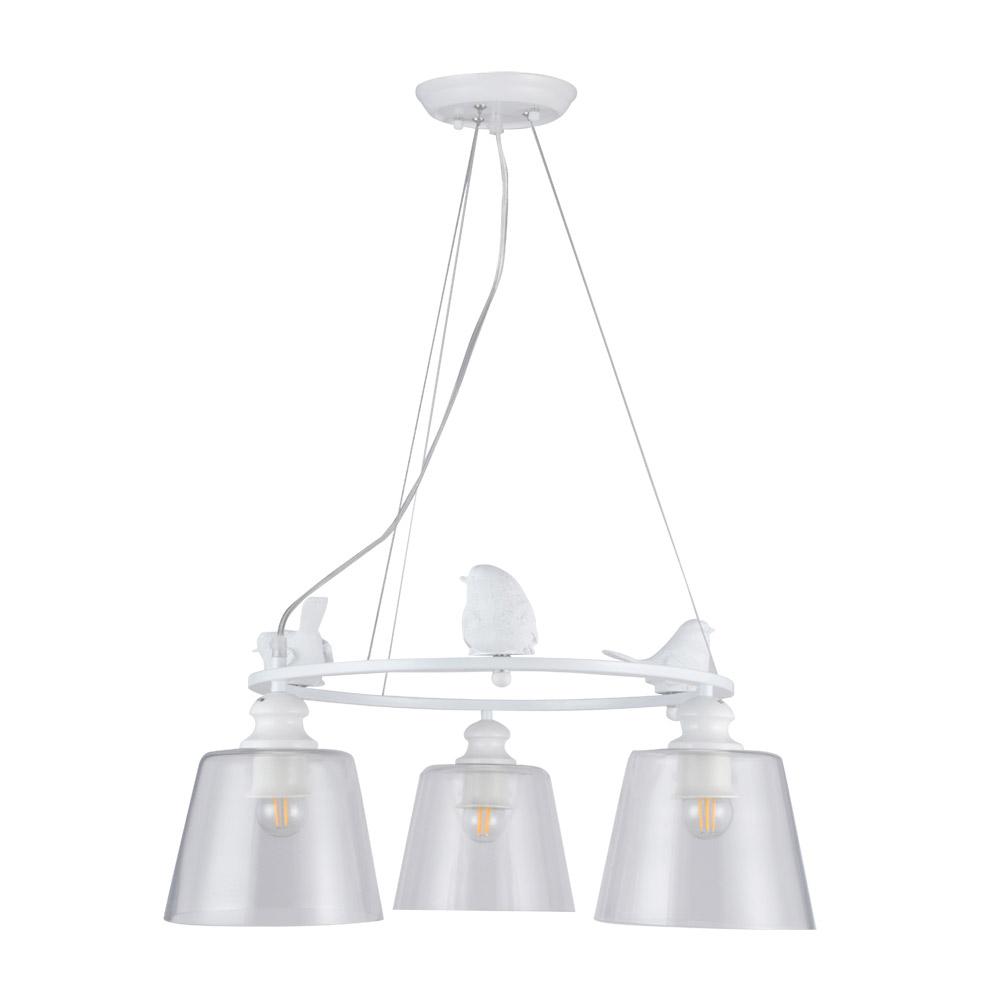 Люстра подвесная Arte Lamp Passero E27 120 Вт 6 кв.м (A4289LM-3WH)