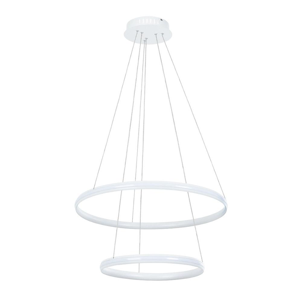 Люстра светодиодная подвесная Arte Lamp Meridiana 70 Вт 3000-6000К 3 кв.м (A2198SP-2WH)