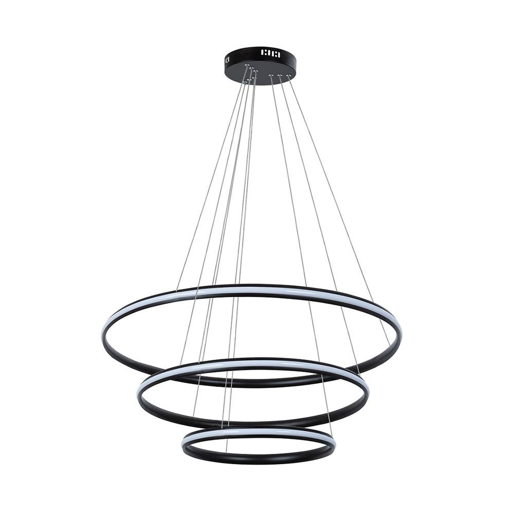 Люстра светодиодная подвесная Arte Lamp Meridiana 145 Вт 3000-6000К 8 кв.м (A2198SP-3BK)