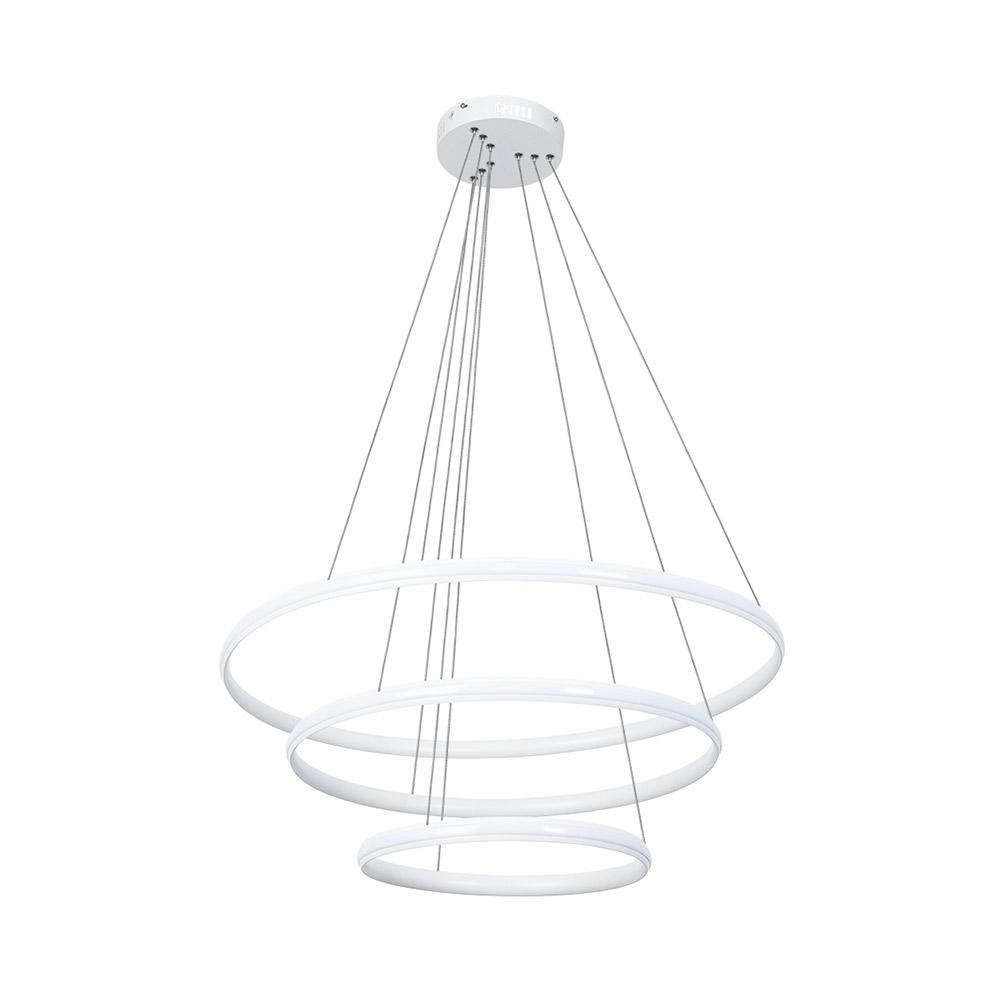 Люстра светодиодная подвесная Arte Lamp Meridiana 155 Вт 3000-6000К 8 кв.м (A2198SP-3WH)