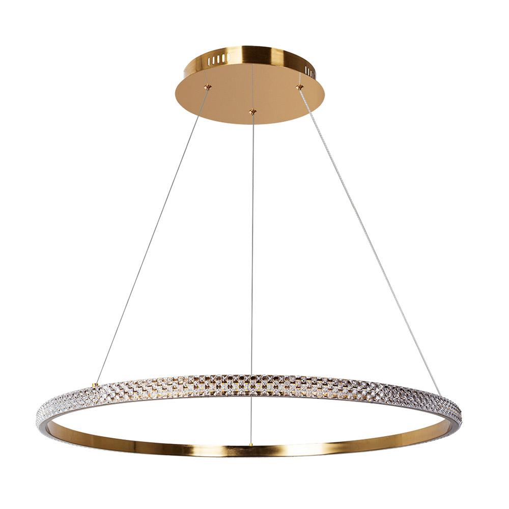 Люстра светодиодная потолочная Arte Lamp Orione 80 Вт 3000-6000К 10 кв.м (A2182SP-80PB)