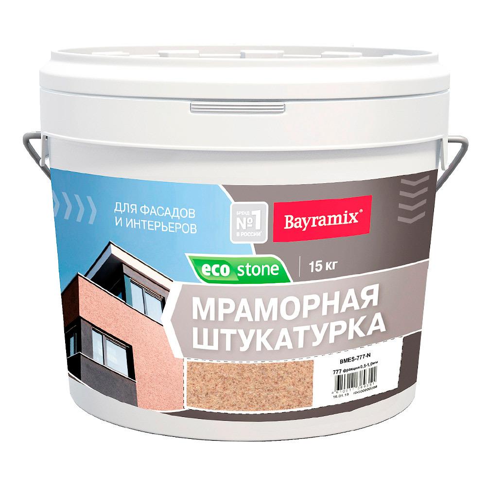 Штукатурка декоративная мраморная Bayramix EcoStone 777 15 кг