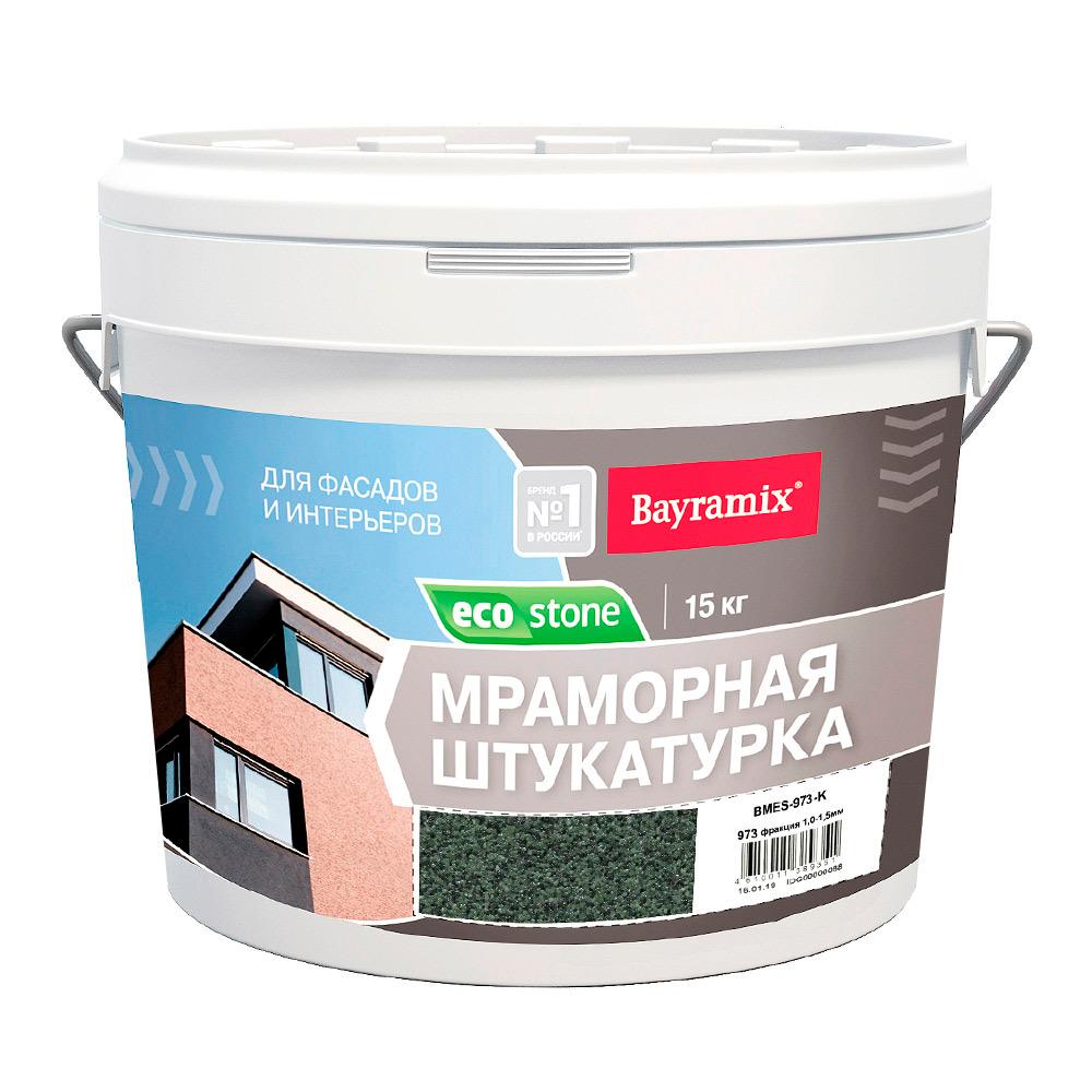 Штукатурка декоративная мраморная Bayramix EcoStone 973 15 кг