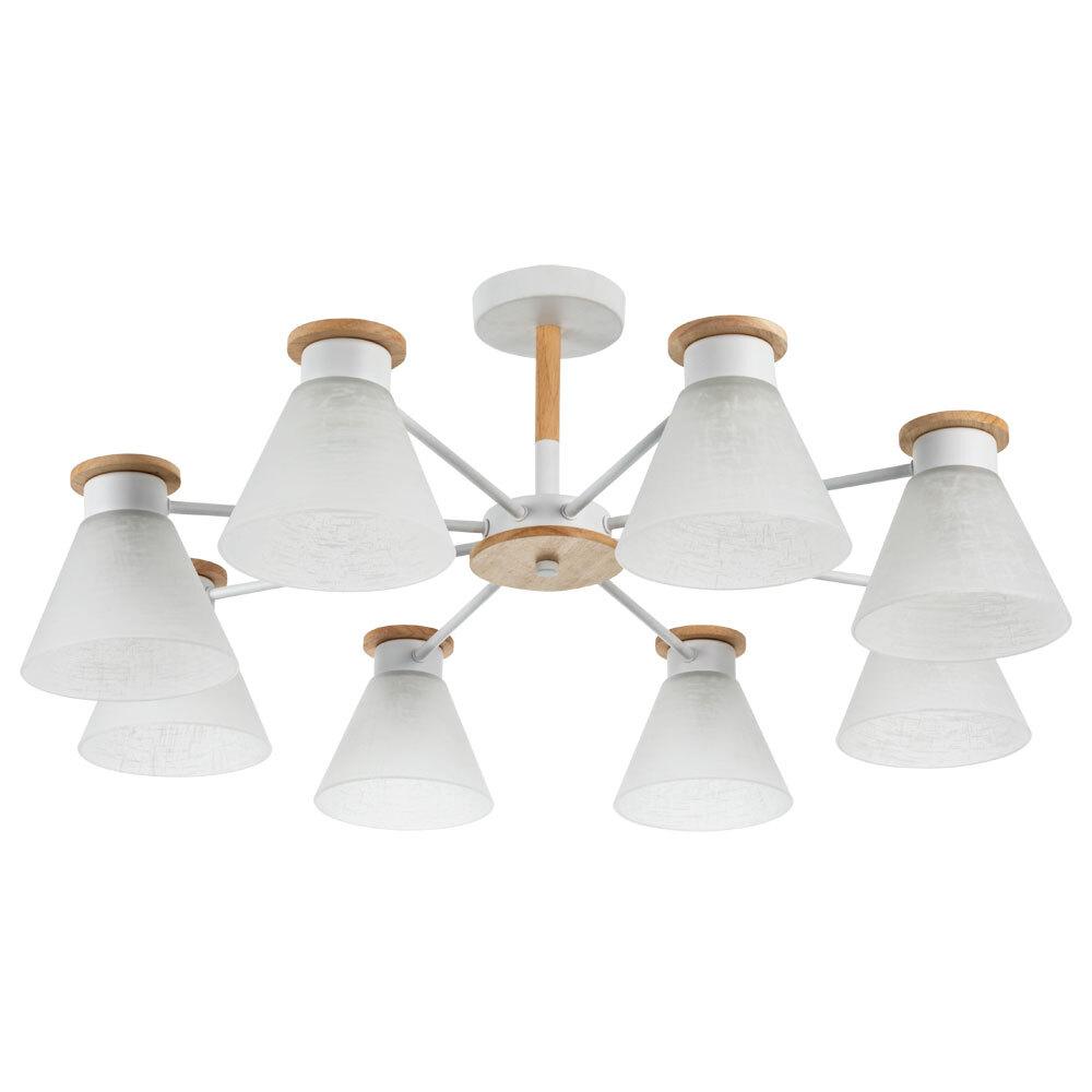 Люстра потолочная Arte Lamp Tyler E27 480 Вт 20 кв.м (A1031PL-8WH)