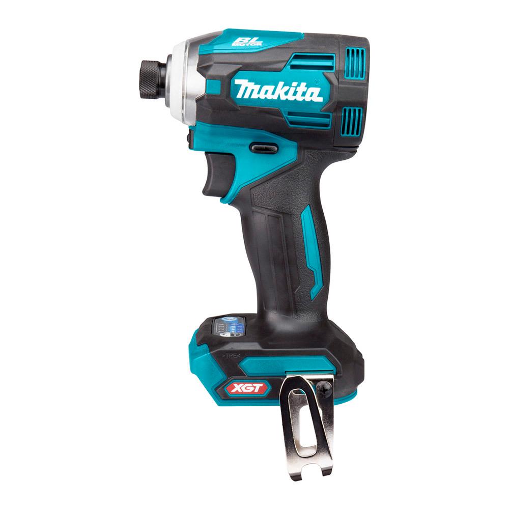 Шуруповерт аккумуляторный ударный бесщеточный Makita XGT TD001GZ 40В Li-Ion без АКБ и ЗУ