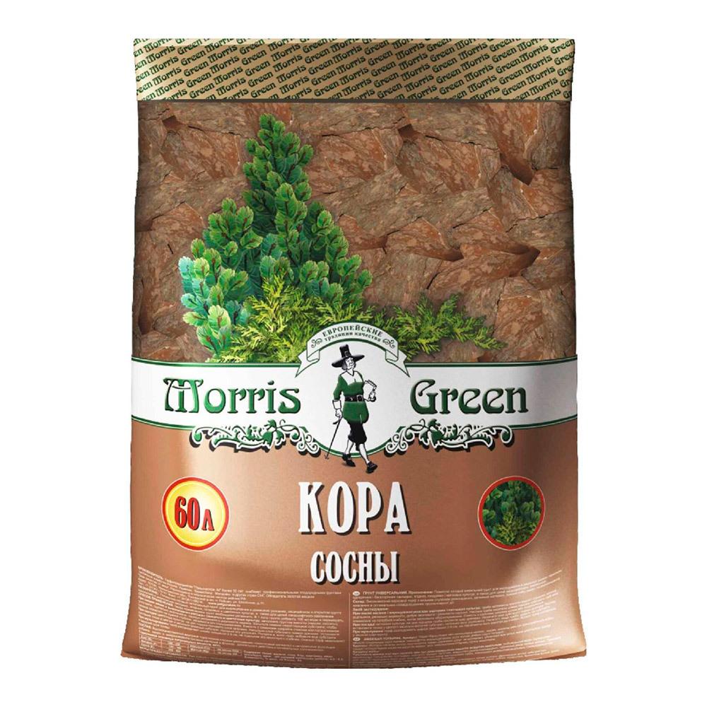 Кора Morris Green сосновая для ландшафта фракция 20-60 мм 60 л