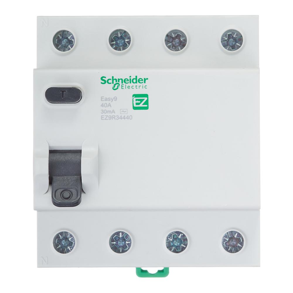 УЗО Schneider Electric Easy9 40А 30 мА 4P тип AC 4,5 кА (EZ9R34440)