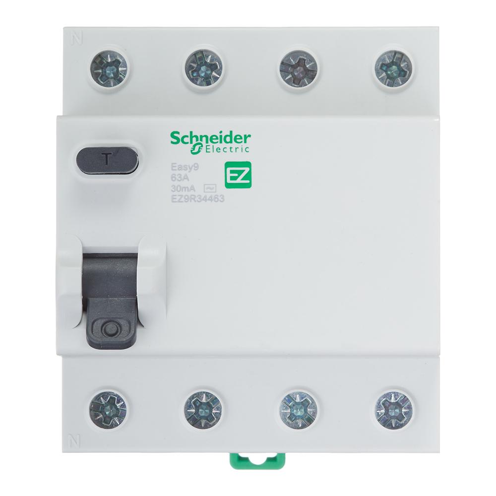 УЗО Schneider Electric Easy9 63А 30 мА 4P тип AC 4,5 кА (EZ9R34463)