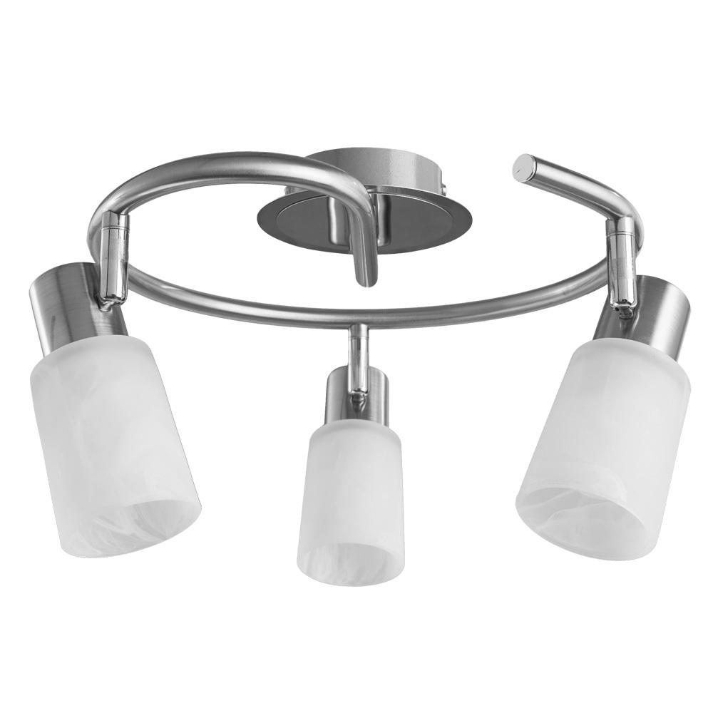 Спот потолочный Arte Lamp Cavalletta E14 120 Вт 6 кв.м серебристый/белый IP20 (A4510PL-3SS)