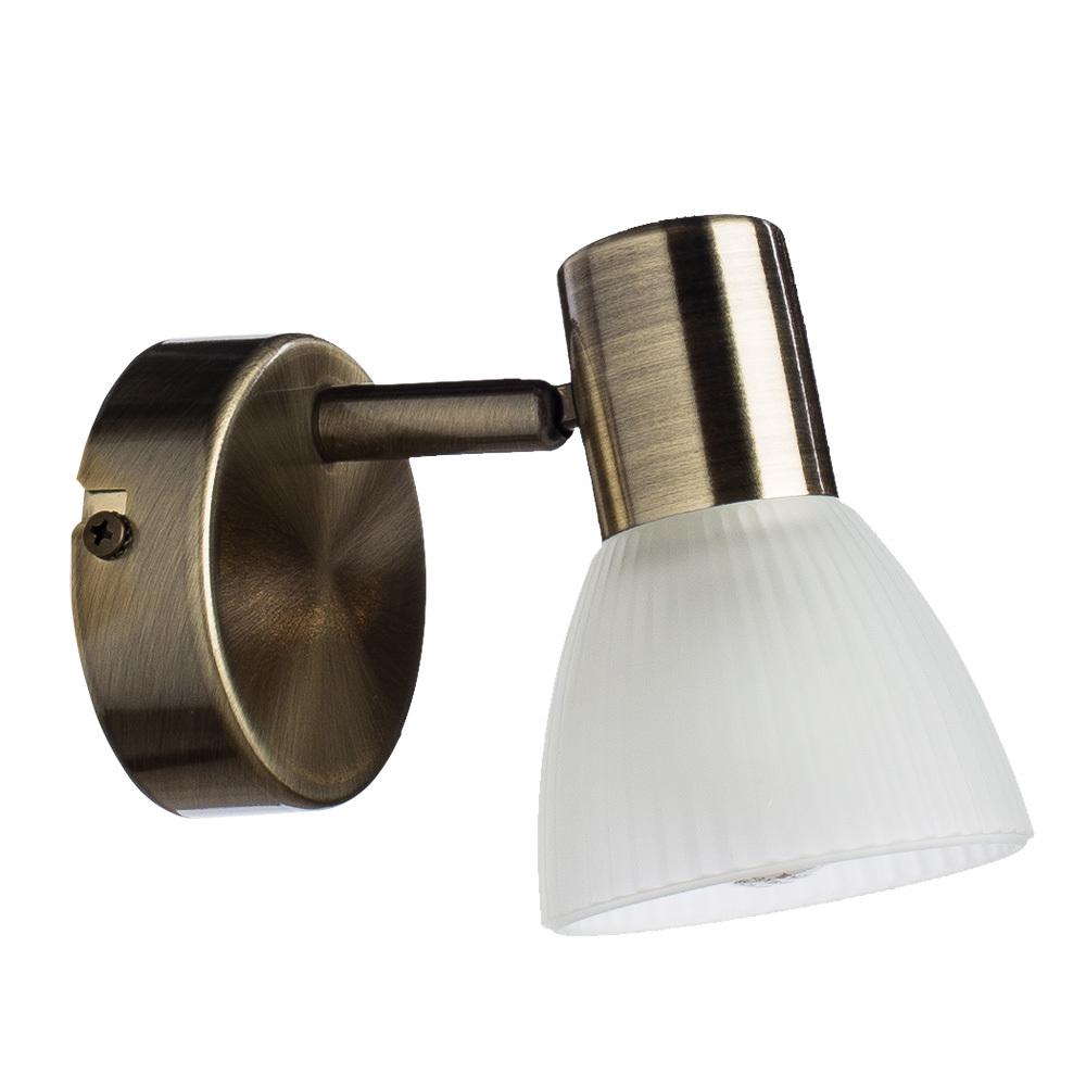 Спот настенный Arte Lamp Parry E14 40 Вт 2 кв.м бронза IP20 (A5062AP-1AB)