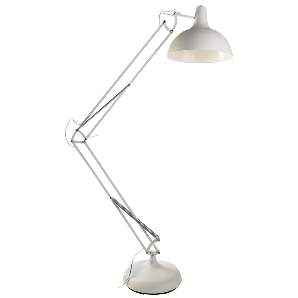 Торшер Arte Lamp E27 60 Вт белый IP20 (A2487PN-1WH)