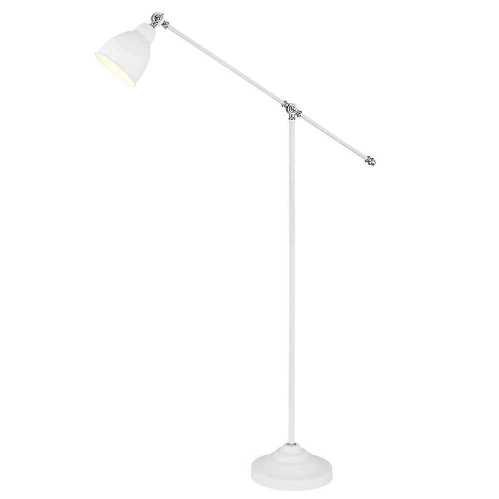 Торшер Arte Lamp E27 60 Вт белый IP20 (A2054PN-1WH)