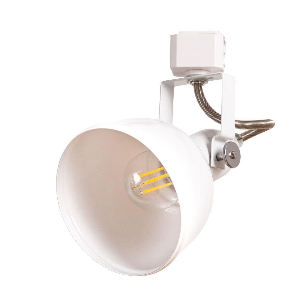 Трековый светильник однофазный Arte Lamp Martin 40 Вт E14 2 кв.м белый (A5213PL-1WH)