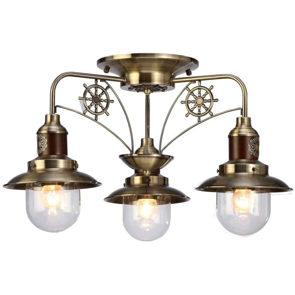 Люстра потолочная Arte Lamp Sailor E27 180 Вт 7 кв.м (A4524PL-3AB)