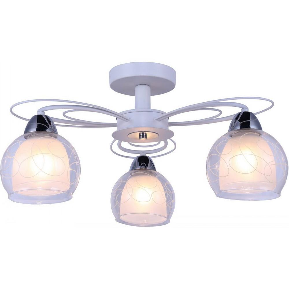 Люстра потолочная Arte Lamp Sansa E27 120 Вт 6 кв.м (A7585PL-3WH)