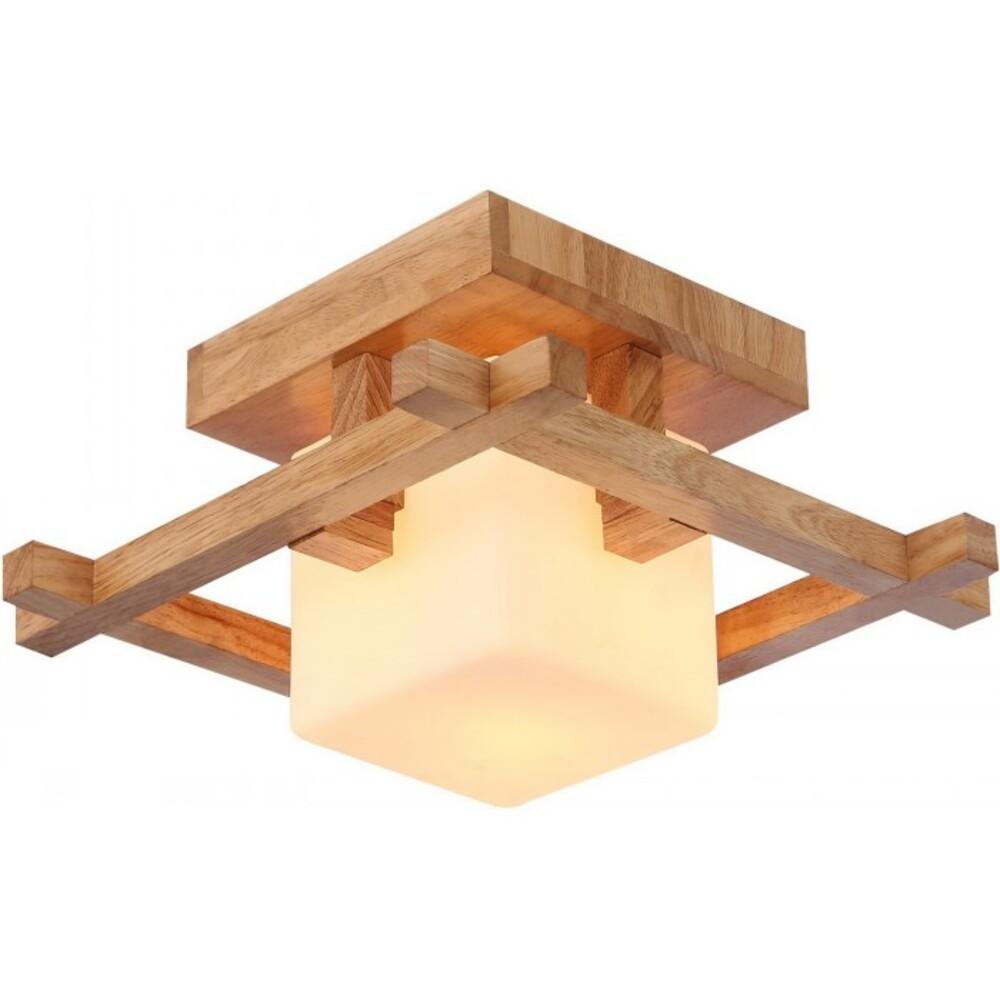 Светильник Arte Lamp Woods E27 60 Вт 4 кв.м коричневый IP20 (A8252PL-1BR)