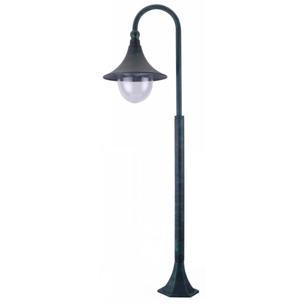 Светильник садово-парковый Arte Lamp Malaga старая медь 410 мм E27 75 Вт IP44 (A1086PA-1BG)