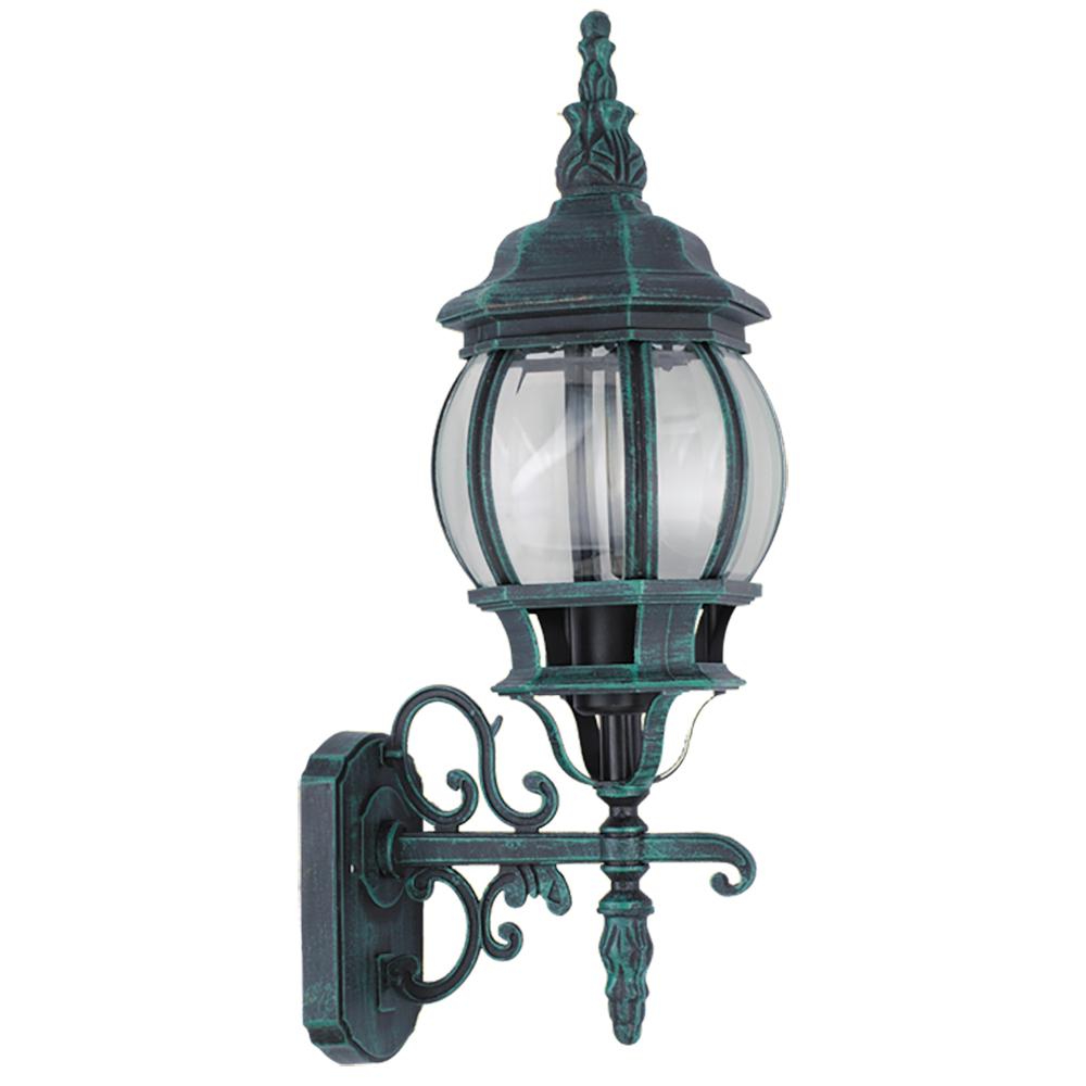 Светильник садово-парковый настенный Arte Lamp Atlanta старая медь E27 75 Вт IP43 (A1041AL-1BG)