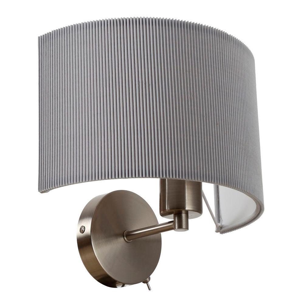 Бра Arte Lamp Mallorca E27 40 Вт 220 В серебро IP21 (A1021AP-1SS)