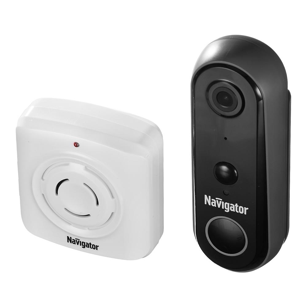 Умный звонок Navigator Smart Home NSH-DB-01 беспроводной черный