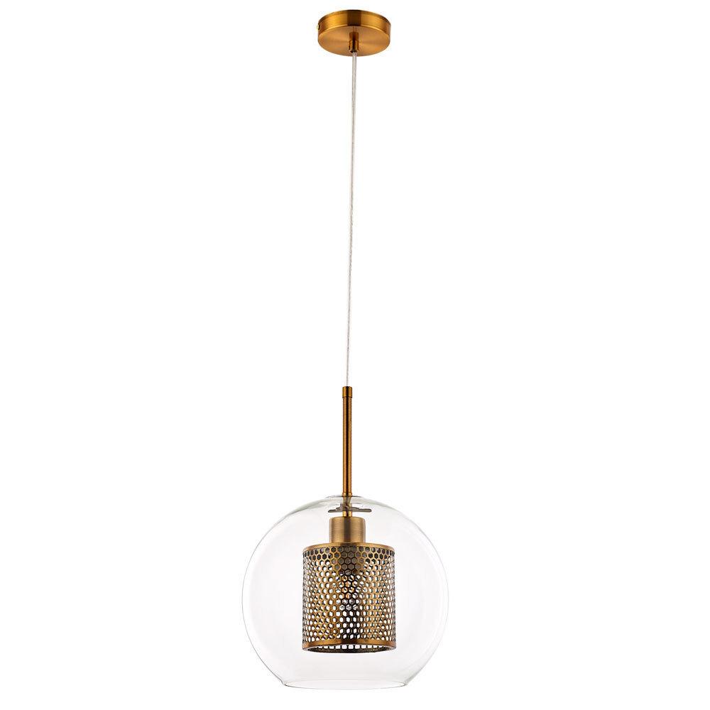 Светильник подвесной Arte Lamp Manchester E27 60 Вт 3 кв.м бронза IP20 (A7625SP-1AB)