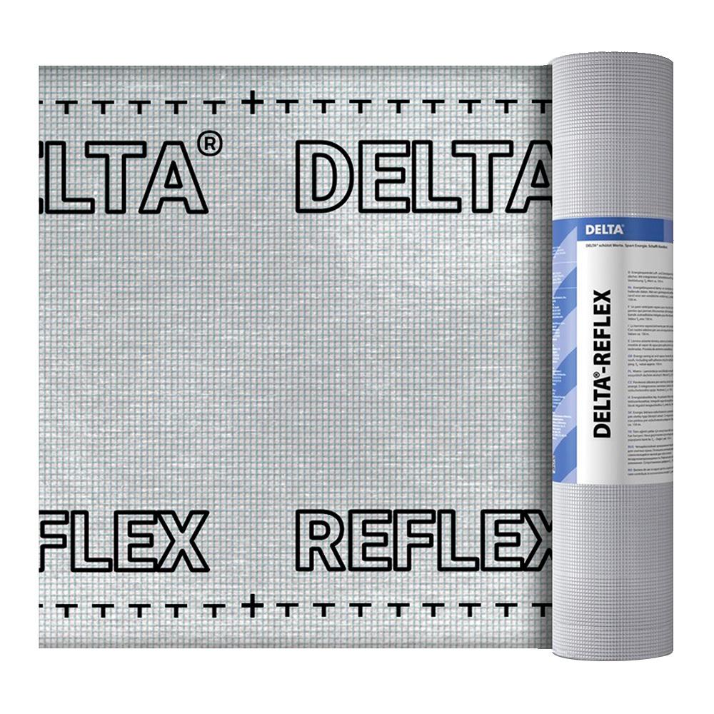 Пароизоляция теплоотражающая Delta Reflex 180 г/м2 75 кв.м