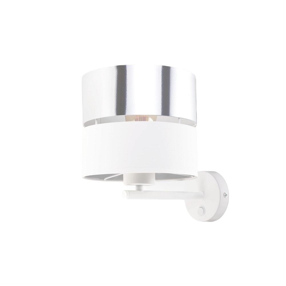 Бра TK Lighting Hilton E27 15 Вт 230 В белое IP20 (a049361)