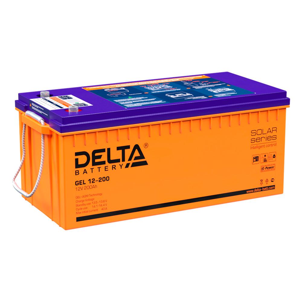 Аккумуляторная батарея Delta 12 В AGM 200 Ач (GEL 12-200)